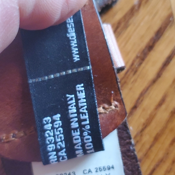 Diesel leather belt - Picture 7 of 8